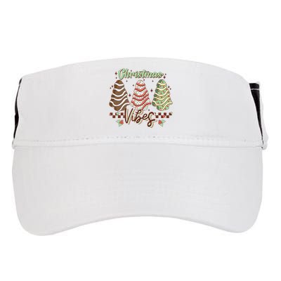 Christmas Vibes Cookie Tree Retro Adult Drive Performance Visor