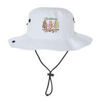Christmas Vibes Cookie Tree Retro Bucket Hat