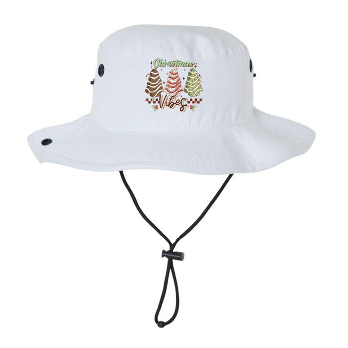 Christmas Vibes Cookie Tree Retro Bucket Hat