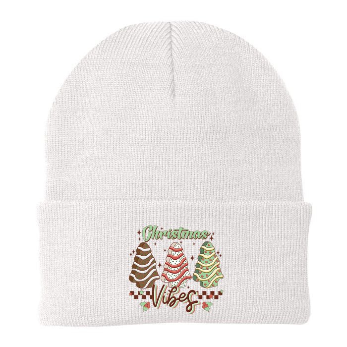 Christmas Vibes Cookie Tree Retro Beanie