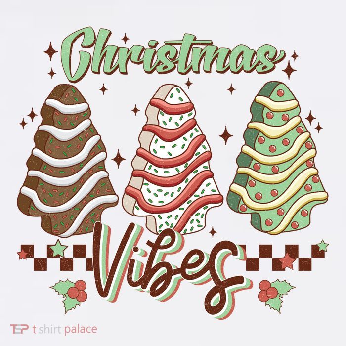 Christmas Vibes Cookie Tree Retro Tumbler