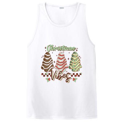 Christmas Vibes Cookie Tree Retro PosiCharge Competitor Tank