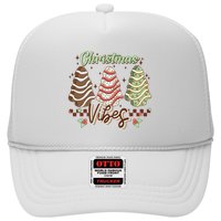 Christmas Vibes Cookie Tree Retro Trucker Hat
