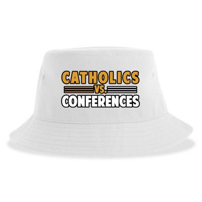 Catholics Vs Conferences Sustainable Bucket Hat