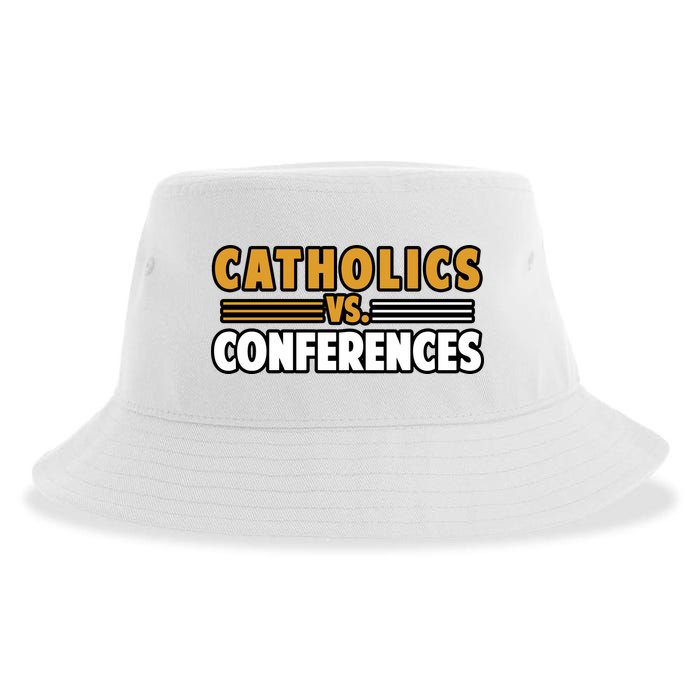 Catholics Vs Conferences Sustainable Bucket Hat