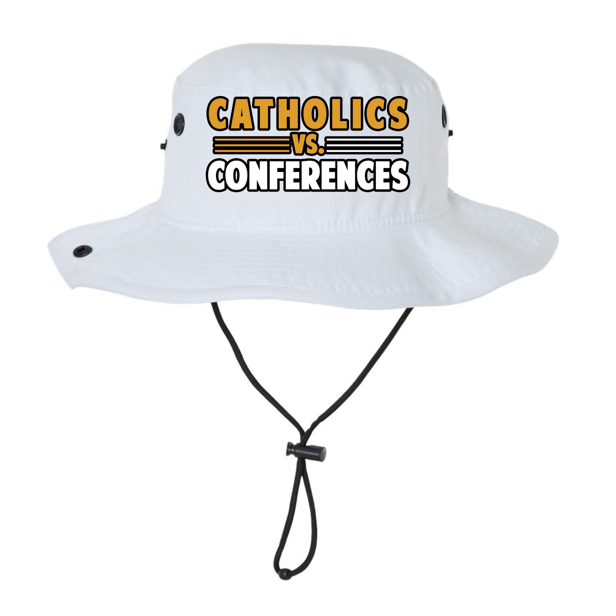 Catholics Vs Conferences Bucket Hat