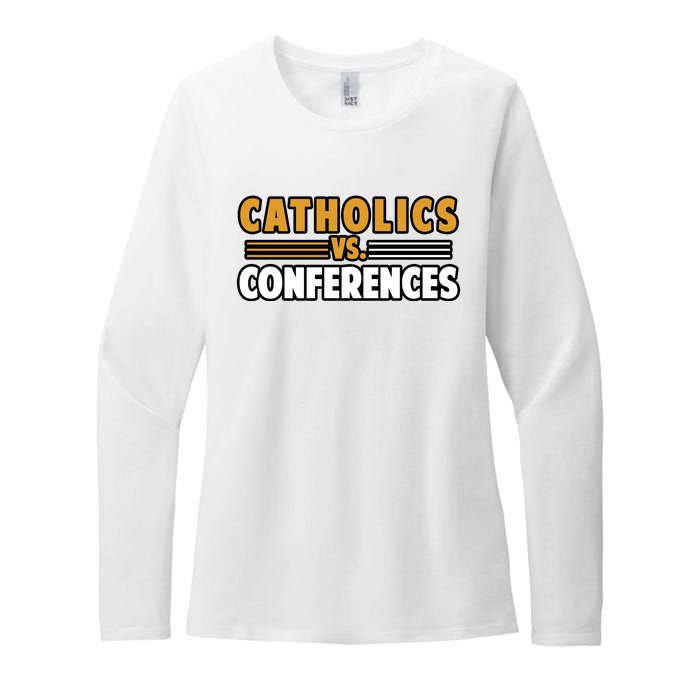 Catholics Vs Conferences Womens CVC Long Sleeve Shirt