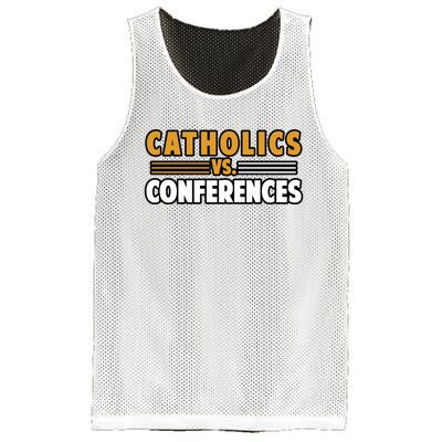 Catholics Vs Conferences Mesh Reversible Basketball Jersey Tank