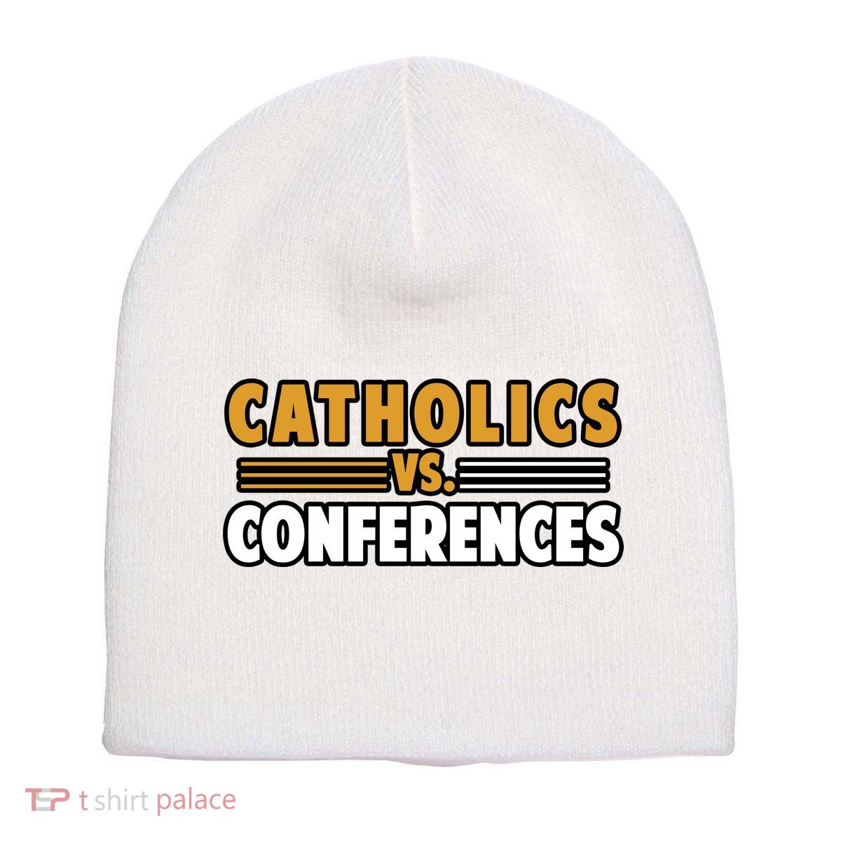 Catholics Vs Conferences Short Acrylic Beanie