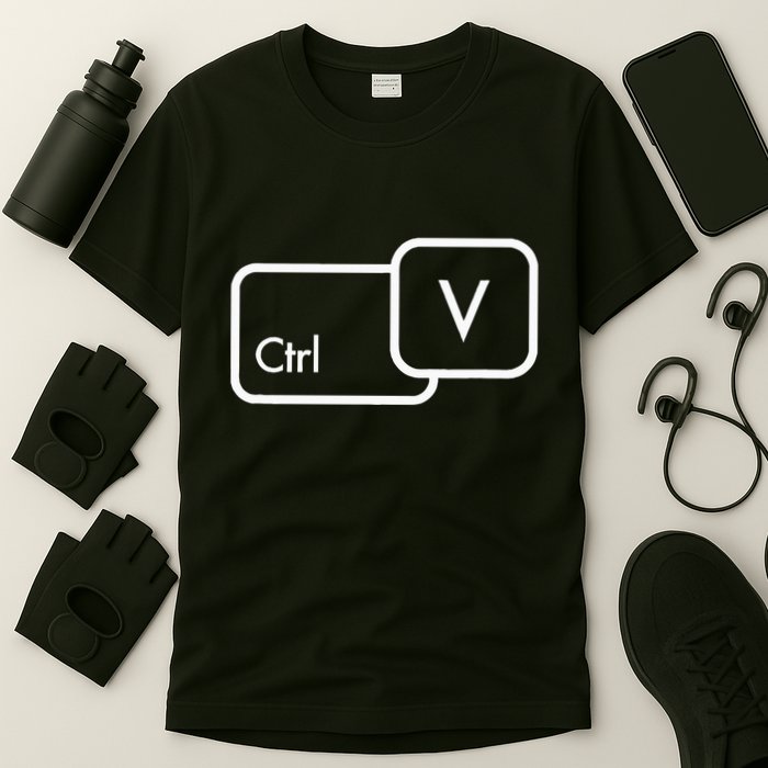 Ctrl V Copy Paste Family Matching T-Shirt