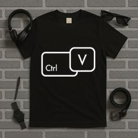 Ctrl V Copy Paste Family Matching T-Shirt