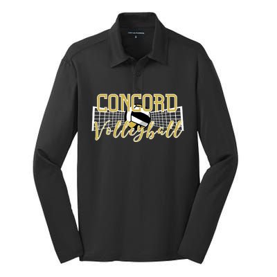 Concord Volleyball CMS Silk Touch Performance Long Sleeve Polo