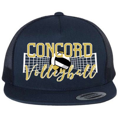 Concord Volleyball CMS Flat Bill Trucker Hat