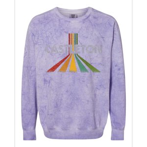 Castleton Vermont Colorblast Crewneck Sweatshirt