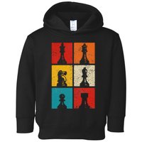 Chess Vintage Chess Master Club Chess Player Toddler Hoodie