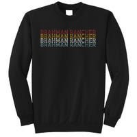 Cattle Vintage Cow Brahman Rancher Sweatshirt