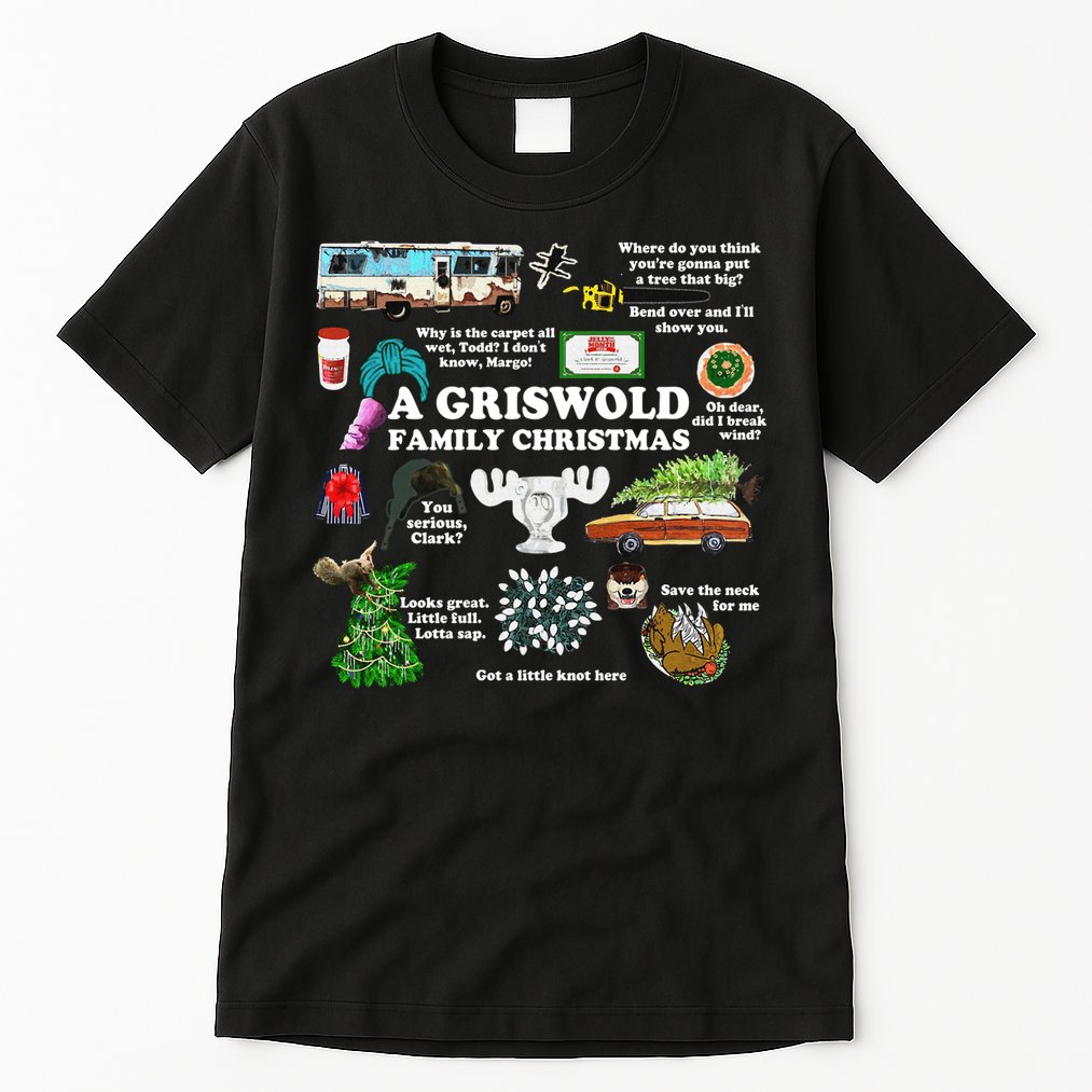 Christmas Vacation Collage Premium Scoop Christmas Family Christmas Classic Tall T-Shirt