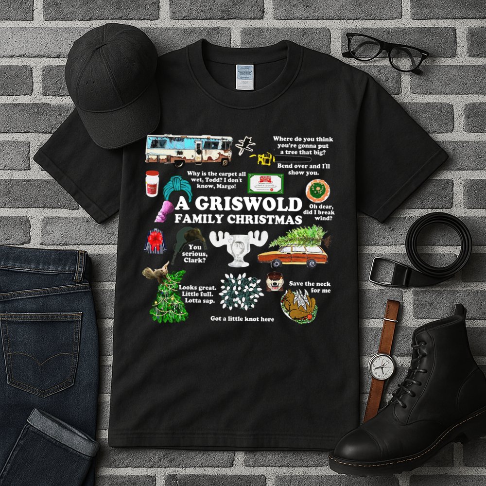 Christmas Vacation Collage Premium Scoop Christmas Family Christmas Classic Tall T-Shirt
