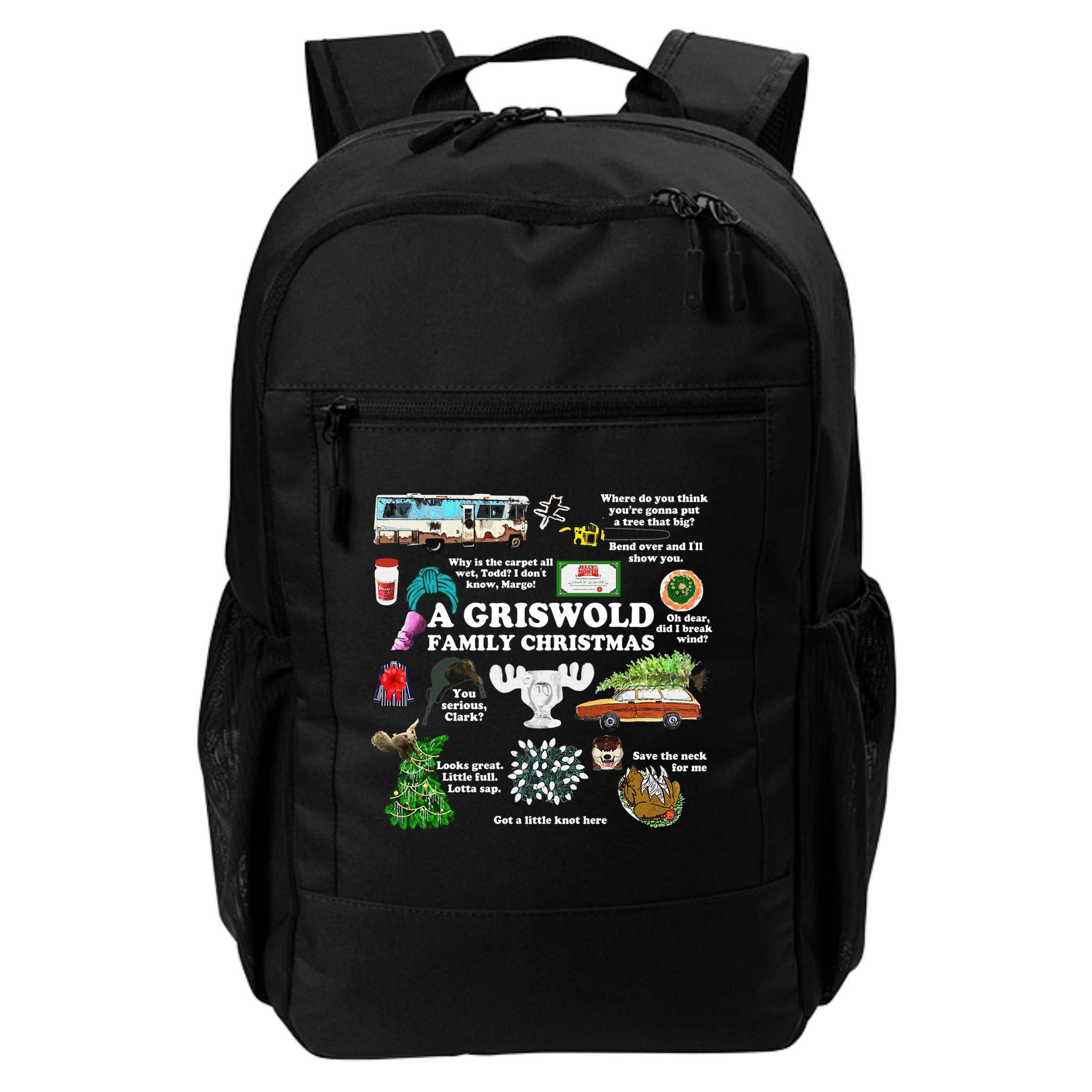 Christmas Vacation Collage Premium Scoop Christmas Family Christmas Classic Backpack
