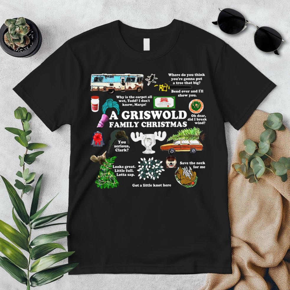 Christmas Vacation Collage Premium Scoop Christmas Family Christmas Classic Premium T-Shirt