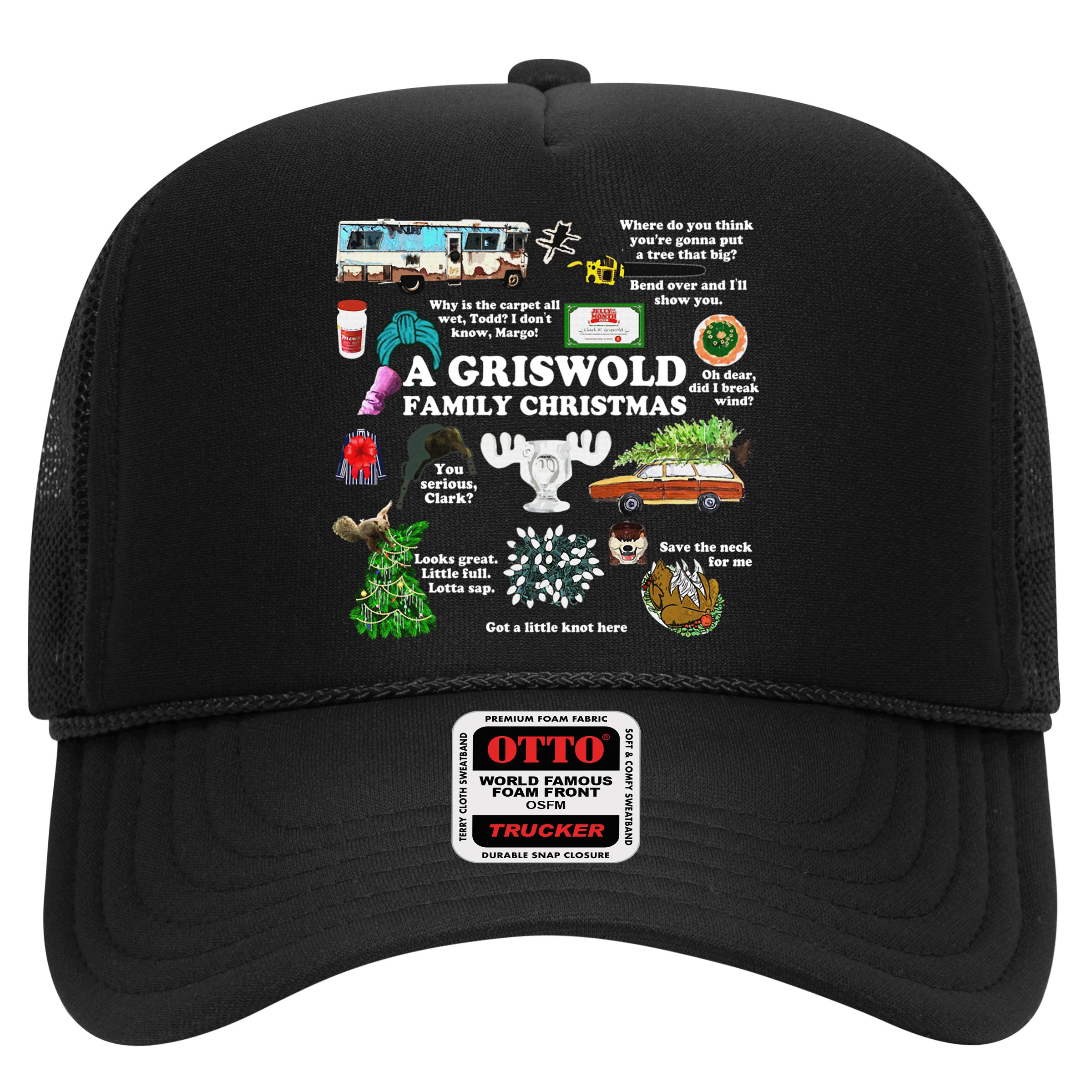 Christmas Vacation Collage Premium Scoop Christmas Family Christmas Classic Hat