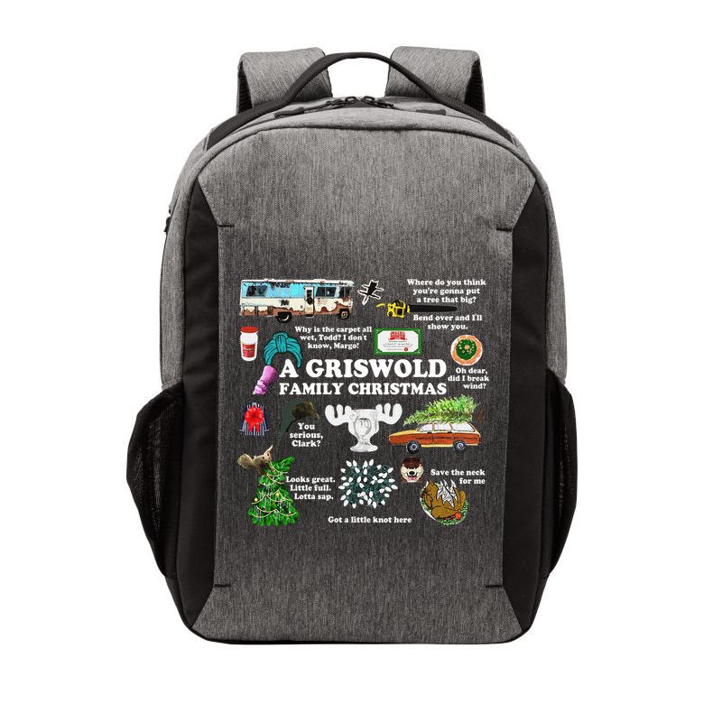 Christmas Vacation Collage Premium Scoop Christmas Family Christmas Classic Vector Backpack