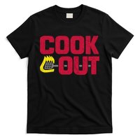Cookout Vintage Chalk Texture Red Gray T-Shirt