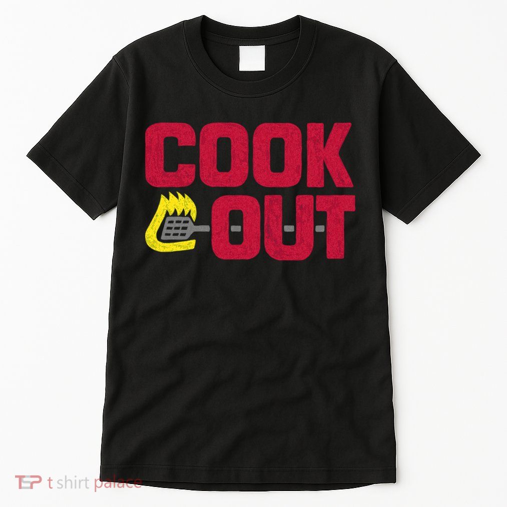 Cookout Vintage Chalk Texture Red Gray Tall T-Shirt