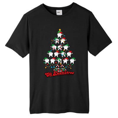 Christmas Vibes Cute Xmas Tree Cakes Vintage Neutral Holiday Tall Fusion ChromaSoft Performance T-Shirt