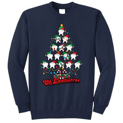 Christmas Vibes Cute Xmas Tree Cakes Vintage Neutral Holiday Tall Sweatshirt