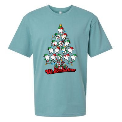 Christmas Vibes Cute Xmas Tree Cakes Vintage Neutral Holiday Sueded Cloud Jersey T-Shirt