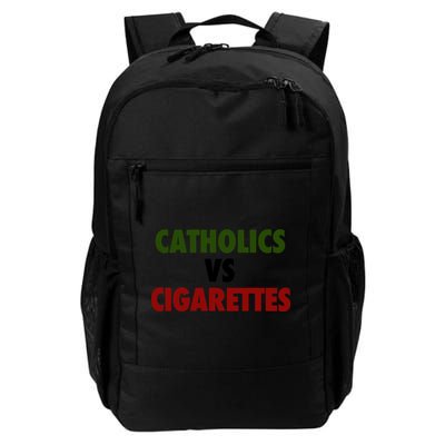 Catholics Vs Cigarettes Backpack