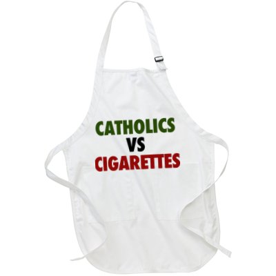 Catholics Vs Cigarettes Apron