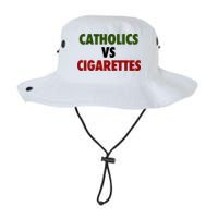 Catholics Vs Cigarettes Bucket Hat