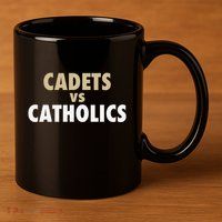 Cadets Vs. Catholics 11oz C Handle Ceramic Mug