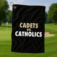Cadets Vs. Catholics Golf Towel