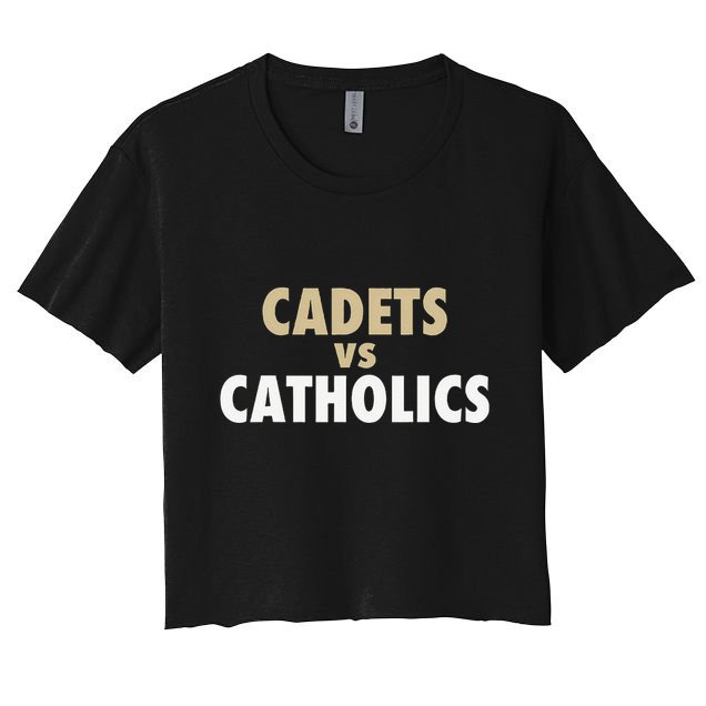 Cadets Vs. Catholics Crop Top