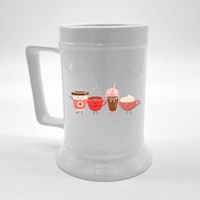 Cute Valentine Day Coffee Lover Beer Stein