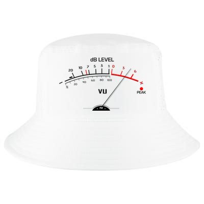 Cool Vintage DB Level VU Meter Music Bass Lover Cool Comfort Performance Bucket Hat