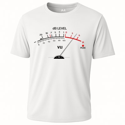 Cool Vintage DB Level VU Meter Music Bass Lover Performance Shirt