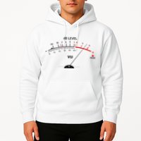 Cool Vintage DB Level VU Meter Music Bass Lover Hoodie