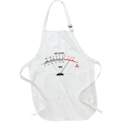 Cool Vintage DB Level VU Meter Music Bass Lover Apron
