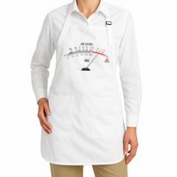 Cool Vintage DB Level VU Meter Music Bass Lover Apron