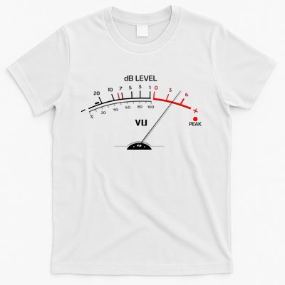 Cool Vintage DB Level VU Meter Music Bass Lover T-Shirt