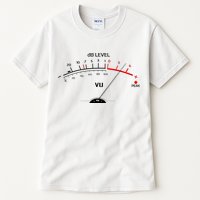 Cool Vintage DB Level VU Meter Music Bass Lover Tall T-Shirt