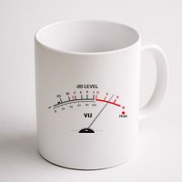 Cool Vintage DB Level VU Meter Music Bass Lover Mug