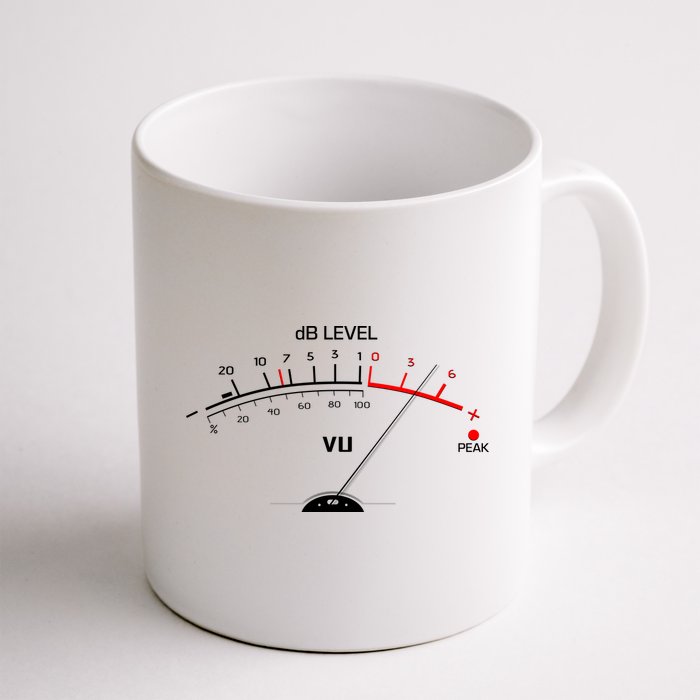 Cool Vintage DB Level VU Meter Music Bass Lover Mug