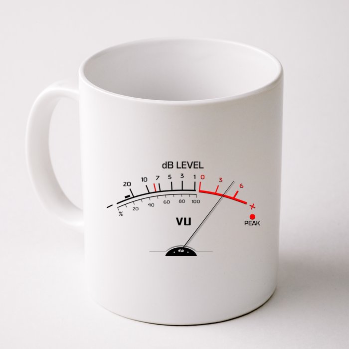 Cool Vintage DB Level VU Meter Music Bass Lover Mug