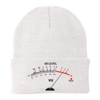 Cool Vintage DB Level VU Meter Music Bass Lover Beanie