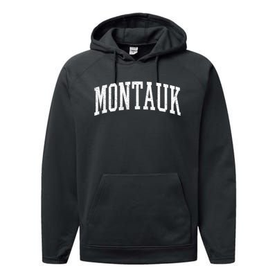 Classic Varsity Distressed Montauk Performance Fleece Hoodie